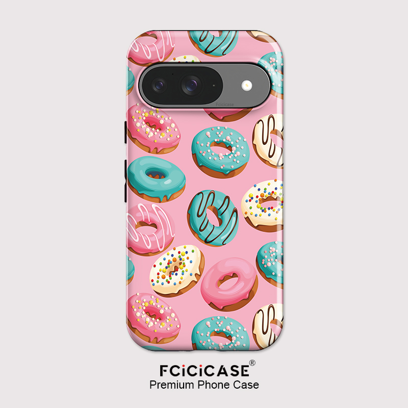 Google Pixel 8A - Fcicicase 2 in 1 Dual Layer