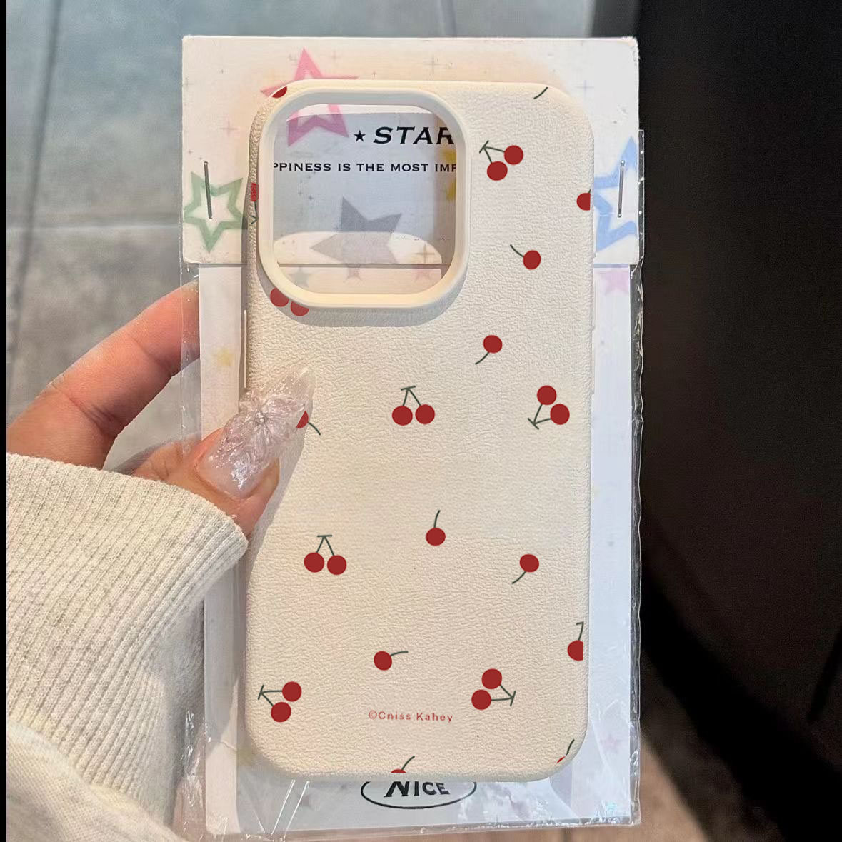 Cute Cartoon Cherry Lichee Pat - Samsung Galaxy A55 ulasan dan harga