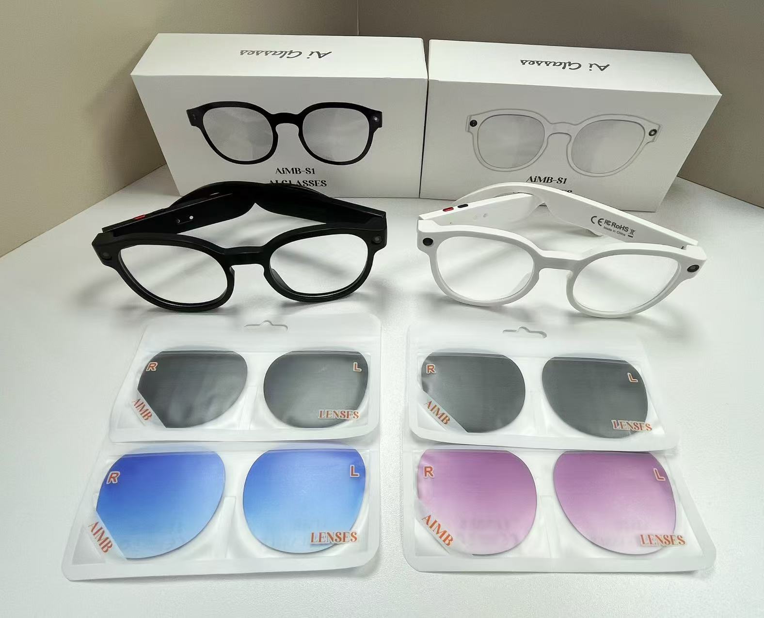 2026 AI Smart Glasses AI Trans - Smart Glasses Lens ulasan dan harga