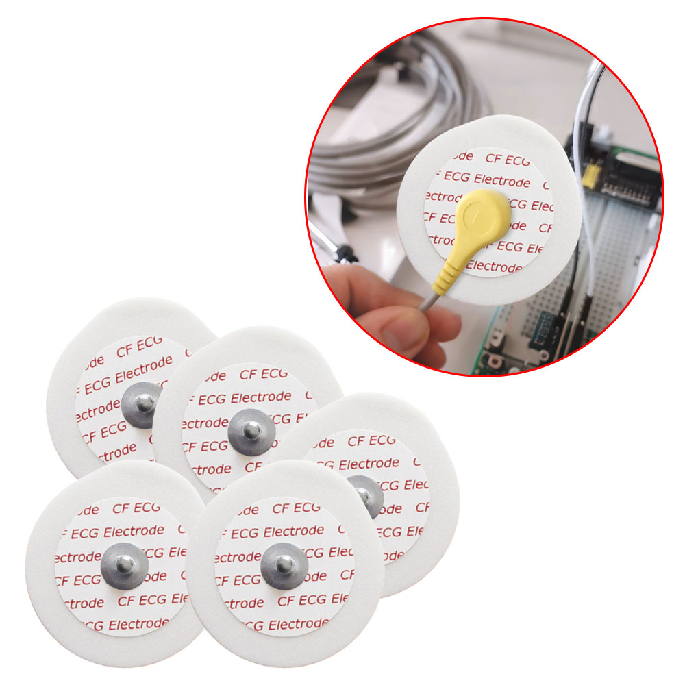 Disposable ECG Electrodes 50-5 - Ecg Patch Monitor ulasan dan harga
