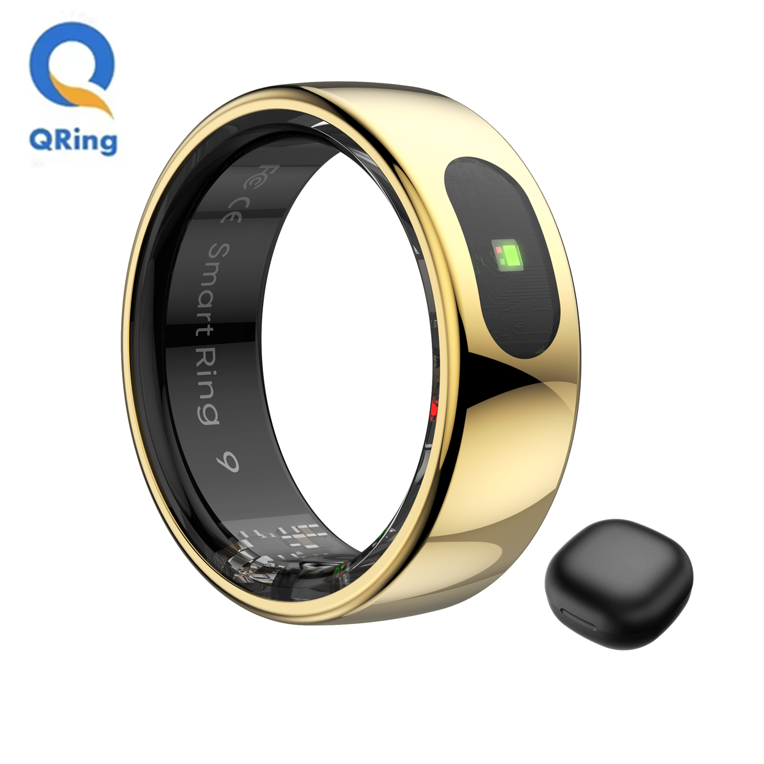 Smart Ring Men Women with Char - Temperature Ring Skin ulasan dan harga